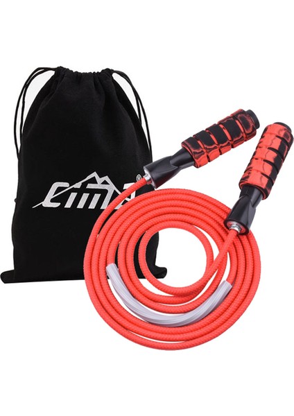 Kırmızı Stil Rulman Atlama Ipi Ayarlanabilir Ip Atlama Ipi Hız Crossfit Ağırlık Fitness Yetişkinler Çocuklar Spor Salonu Ekipmanları Egzersiz Mma Eğitim Dişli (Yurt Dışından)