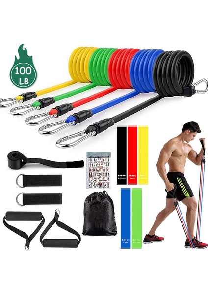 11 Adet Çekme Ipi A Stili 16 Parçalı Direnç Bandı Seti Fitness Bandı Direnç Fitness Ekipmanları Egzersiz Bandı Çekme Halatı Fitness Streç Eğitimi Genişletici (Yurt Dışından) fiyatları