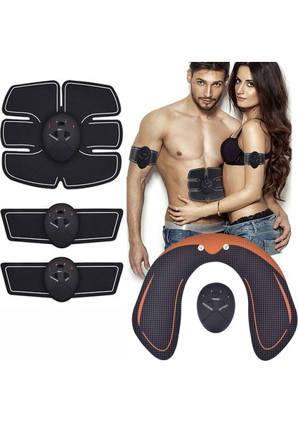 Kumral Tarzı Muscle Stimulator Ems Massager Abdominal Muscle Trainer Electrostimulation Hip Trainer Abdomen Arm Exercise Machine Gym Equiment (Yurt Dışından)