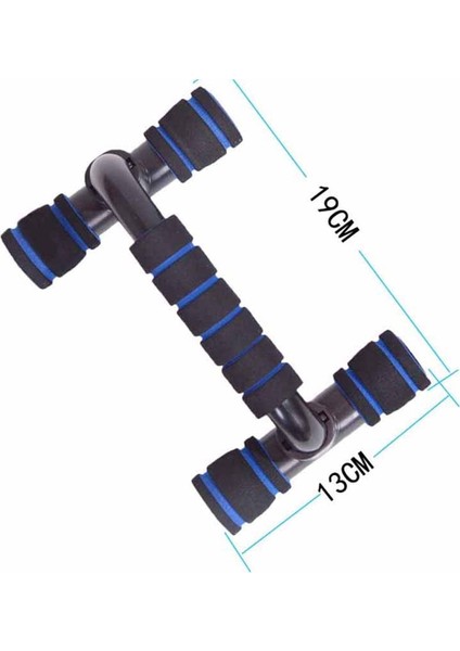 Kırmızı Stil 1 Çift I-Şekilli Push-Up Rafı Fitness Ekipmanları El Sünger Kavrama Barları Kas Eğitimi Push Up Bar Göğüs Ev Spor Salonu Vücut Geliştirme (Yurt Dışından)