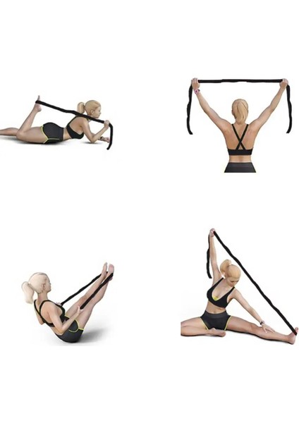 Mor Tarzı Spor Salonu Fitness Yoga Pilates Streç Kayış Kemer Beden Eğitimi Direnç Bandı Pilates Spor Eğitimi Egzersiz Elastik Bantlar (Yurt Dışından) modelleri