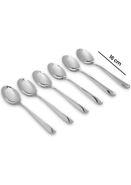 Deniz 6'lı Tatlı Kaşığı