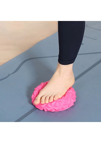 Yeşil Stil Fitness Kas Ayak Tam Vücut Egzersizi Yorgun Bırakma Yoga Yarım Top Masaj Topu Sağlık Yoga Eğitim Aksesuarları (Yurt Dışından) fırsatları