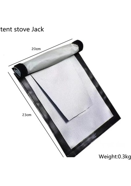 Çadır Sobası Jack C Stili Kamp Çadırı Odun Sobası Aksesuarları Taşınabilir Ultra Hafif Odun Sobası Baca Boruları Yürüyüş Pişirme Odun Sobası Aksesuarı (Yurt Dışından)