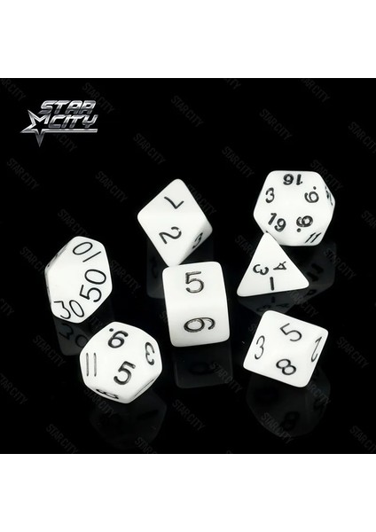 Açık Yeşil Stil 7 Adet Çok Taraflı Zar Seti D4, D6, D8, D10, D10%, D12, D20 Masa Oyunu Rpg Dungeons And Dragons Için Renkli Aksesuarlar Dnd Mtg (Yurt Dışından)