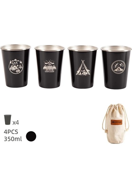 B Tarzı Et 350ML Paslanmaz Çelik Metal Bira Bardağı Şarap Bardakları Kahve Bardağı Çay Süt Kupaları Açık Kamp Barbekü Için Su Bira Bardağı (Yurt Dışından)