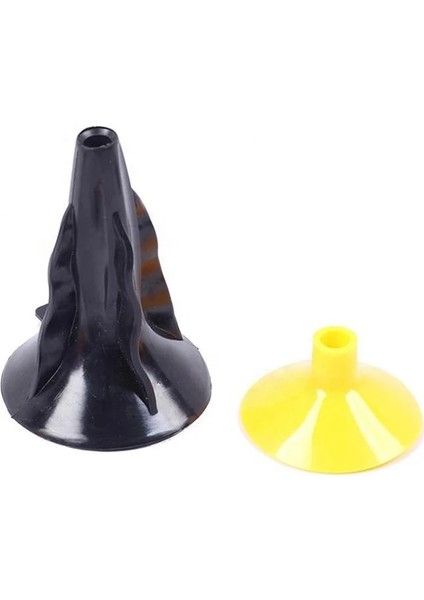 3 Adet Küçük Siyah Stil Uction Cup Ok Uçları Plastik Bardak Tldren's Okçuluk Eğlence Okları Değiştirme Büyük Küçük Vantuz Okları (Yurt Dışından)