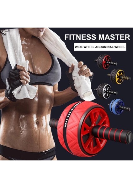Siyah Stil Hiçbir Gürültü Karın Tekerlek Kaymaz Ab Rulo Mat ve Atlama Ipi ile Kas Eğitmen Kol Bel Bacak Egzersiz Gym Fitness Ekipmanları (Yurt Dışından) fırsatları