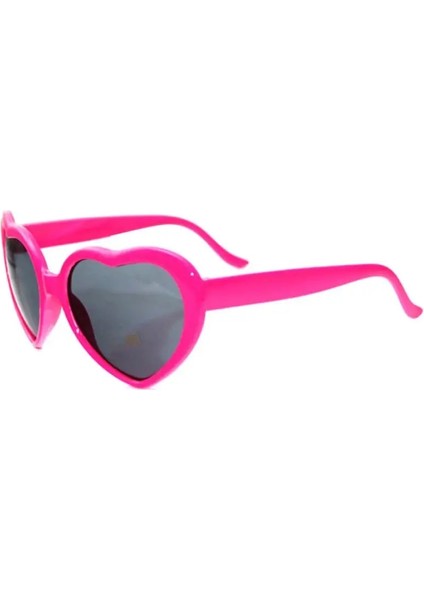 Renk 5 Tarzı Aşk Özel Efektler Kalp Şeklinde Gözlük Güneş Gözlüğü Sürüş Bisiklet Güneş Gözlüğü Kadın Işık Değişimi Aşk Kalp Noel Partisi Dekoru (Yurt Dışından)