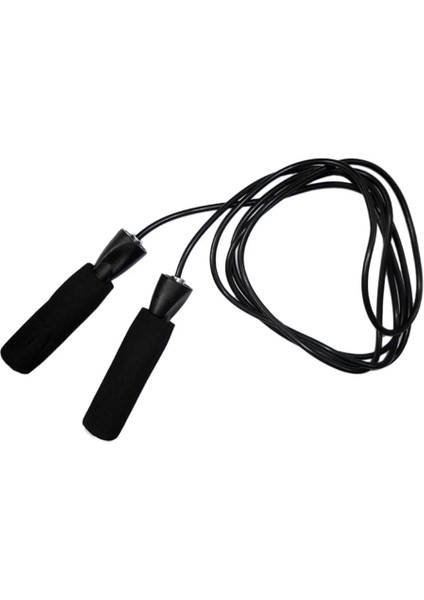 Siyah Stil Aerobik Egzersiz Boks Atlama Ipi Ayarlanabilir Rulman Hızı Fitness Siyah (Yurt Dışından)