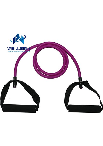 Mor Tarzı Yoga Çekme Halatı Fitness Direnç Bantları Egzersiz Tüpleri Pratik Eğitim Elastik Bant Halat Yoga Egzersiz Kordajları 1 Adet (Yurt Dışından)