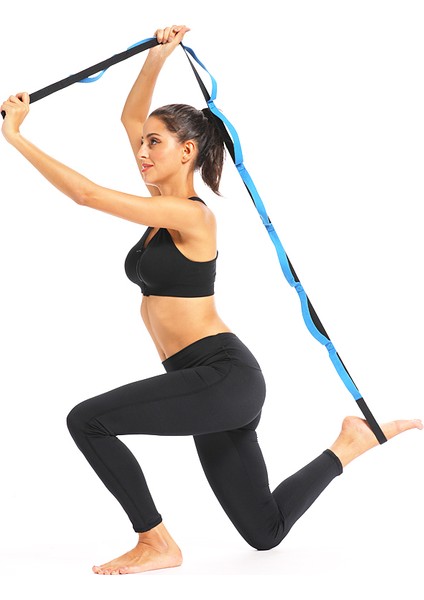Yeşil Stil Fitness Çekme Kayışı Kemer Yoga Polyester Elastik Germe Eğitim Bandı Pilates Jimnastik Vücut Geliştirme Için Direnç Bandı (Yurt Dışından) indirimleri