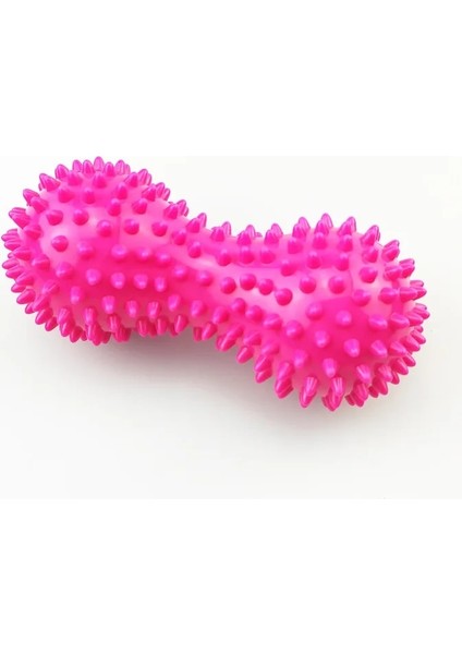 Kırmızı Stil Dikenli Fıstık Pvc Yoga Malzemeleri Egzersiz Masajı Fıstık El Topu Yoga Fitness Topu Şişirilmiş Hava Yastığı Fıstık Topu 6 Renk (Yurt Dışından)