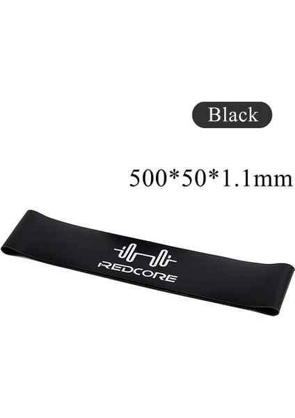 Siyah Stil Fitness Yoga Direnç Bantları Sağlık Elastik Spor Vücut Lateks Kemer Çekme Kayışı Kuvvet Kol Uyluk Mukavemeti Eğitim Kayışı Spor Salonu Yoga (Yurt Dışından)
