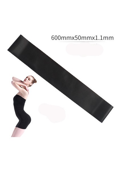 Siyah Stil Direnç Bantları Lastik Bant Egzersiz Fitness Salonu Ekipmanları Kauçuk Halkalar Lateks Yoga Spor Salonu Güç Eğitimi Atletik Lastik Bantlar (Yurt Dışından)