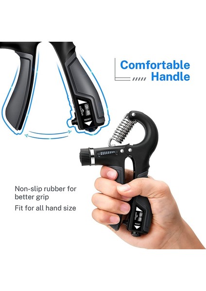 Mavi Stil Ayarlanabilir Fitness R-Şekilli Parmak Eğitimi El Kas Gücü Arttırıcı Bilek Rehabilitasyon Eğitim Cihazı Fitness Ekipmanları (Yurt Dışından) fırsatları