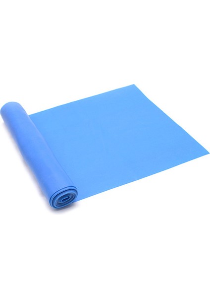 Mavi Stil Yoga Pilates Streç Direnç Bandı Egzersiz Fitness Bandı Eğitim Elastik Egzersiz Fitness Lastik Kemer 150CM (Yurt Dışından)
