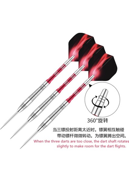 45MM Mor Stil Goodarts Siyah Mavi Kırmızı Yeşil 2ba Tate Orta Alüminyum Profesyonel Dart Aksesuarları Stem Dart Milleri (Yurt Dışından)