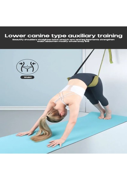 No.4 Tarzı Yeni Kapı Esnekliği Dans Jimnastik Eğitmeni Için Germe Bacak Sedye Kayışı Konfor Tasarımı Yoga Streç Kemer Yoga Kayışı (Yurt Dışından)