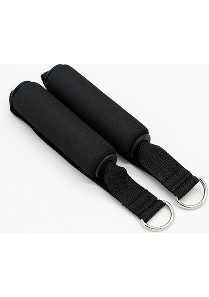 D Kanca Stili 1 Çift Fitness Direnç Bantları Tüpler Kolları Doğal Lateks Bant Aksesuarları Streç Egzersiz Bandı Eğitimi Siyah Spor Salonu Gücü (Yurt Dışından)