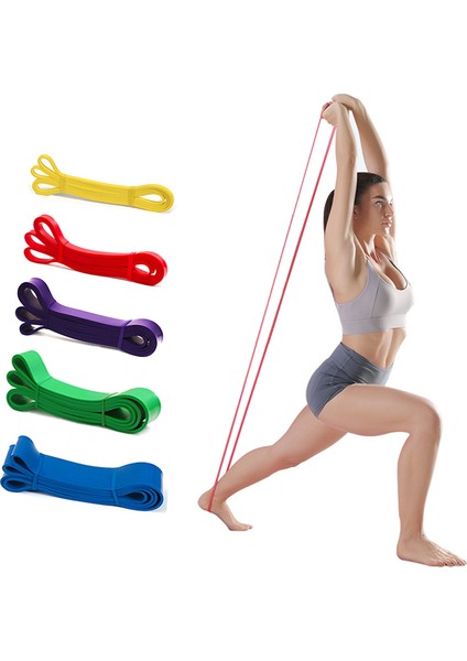 X003 Stili Elastik Lastik Bantlar Doğal Lateks, Unisex Genişleticiler, Pilates Fitness Ekipmanları, Direnç ve Kuvvet Antrenman Genişletici (Yurt Dışından) indirimleri