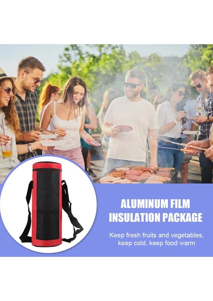 Lacivert Tarzı Alüminyum Film Yalıtım Çantası Açık Kamp Gıda Soğutucu Çantalar Su Içecek Şişesi Çanta Katlanır Torage Dayanıklı Çantalar (Yurt Dışından) fırsatları