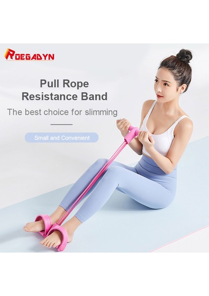 Mor Tarzı Roegadyn Hafif Çok Fonksiyonlu Çektirme Kumaş Direnç Bantları Spor Sakız 4 Tüp Çekme Halatı Direnç Bandı Fitness (Yurt Dışından) fiyatları