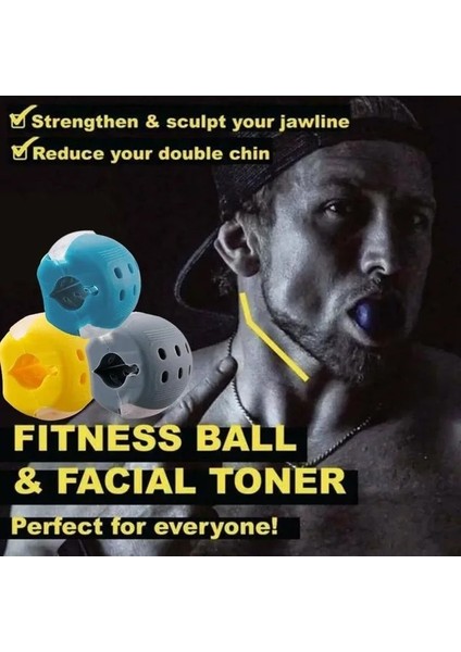 2 Adet 30-40LBS Tarzı Lbs Yeni Gıda Sınıfı Silikon Jawline Fitness Topu Yüz Çene Eğitmeni Yüz Isırması Kas Çiğneme Cihazı Boyun Mandibular Egzersiz Cihazı (Yurt Dışından)