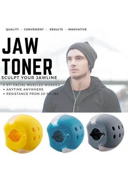 2 Adet 30-40LBS Tarzı Lbs Yeni Gıda Sınıfı Silikon Jawline Fitness Topu Yüz Çene Eğitmeni Yüz Isırması Kas Çiğneme Cihazı Boyun Mandibular Egzersiz Cihazı (Yurt Dışından) fırsatları