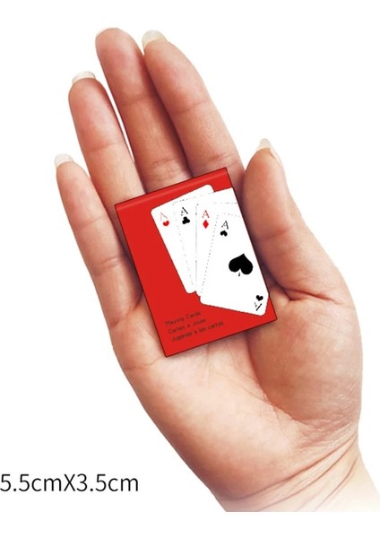 1 Adet Tarzı 1 Adet Mini Solitaire Iskambil Kartları Taşınabilir Seyahat Çok Oyunculu Parti Çocuk Hediye Açık Hava Oyunu Oyuncak 5.3*3.8 cm Masa Oyunu (Yurt Dışından) fiyatları