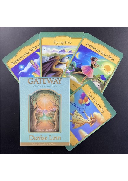 44 Adet TS170 Tarzı Klasik Binici Güverte Kehanet Kart Oyunu Masa Oyunu Işığının Yapısına Dayalı Arkadaşlar Tarot Kartları (Yurt Dışından)