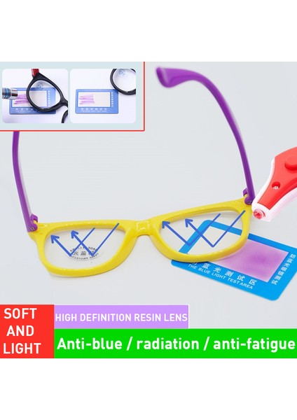 Altın Tarzı Çocuklar Anti Mavi Işık Gözlük Kare Çocuk Erkek Kız Bilgisayar Optik Çerçeve Spor Bisiklet Gözlük Filtresi Yumuşak Çerçeve (Yurt Dışından) fiyatları