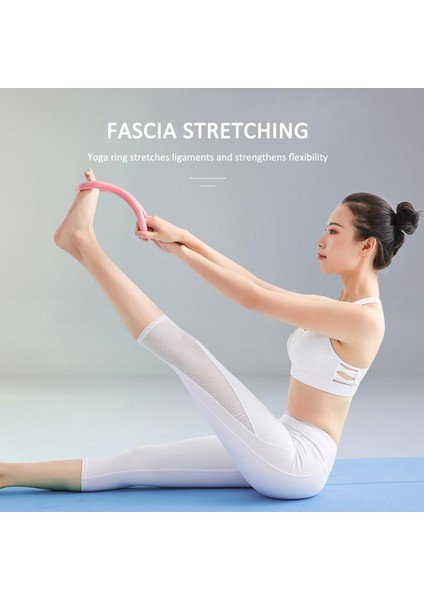 Mavi Stil Yoga Pilates Halkası Stretch Direnç Çemberi Omuz Güzelliği Geri Stretch Direnç Bantları Jimnastik Fitness Elastik Bant (Yurt Dışından) fırsatları