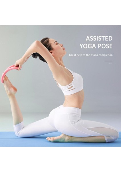Mavi Stil Yoga Pilates Halkası Stretch Direnç Çemberi Omuz Güzelliği Geri Stretch Direnç Bantları Jimnastik Fitness Elastik Bant (Yurt Dışından) indirimleri