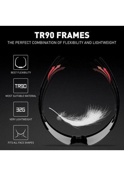 No.3 Tarzı No.1 Boyutu Tasarım UV400 Bisiklet Gözlükleri Mtb Yol Bisikleti Gözlükleri Outdoor Spor Güneş Gözlüğü Erkekler Gafas Ciclismo TR90 Bisiklet Güneş Gözlüğü (Yurt Dışından)