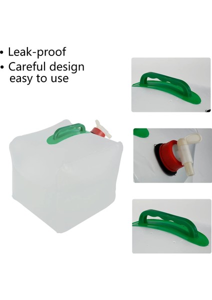 10L Tarzı L Musluklu Katlanabilir Kamp Su Bidonları Bpa Içermeyen Pvc Su Saklama Çantası Su Kovası Açık Yürüyüş Içme Suyu Deposu (Yurt Dışından) indirimleri
