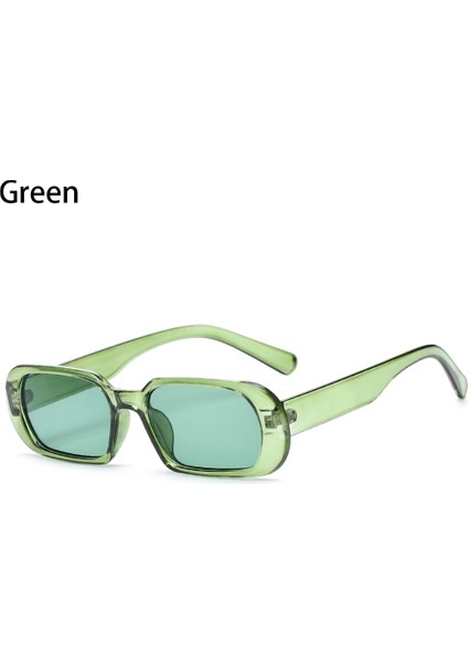 No.9 Tarzı Küçük Çerçeve Güneş Gözlüğü Kadın Moda Oval Güneş Gözlükleri Erkekler Vintage Yeşil Kırmızı Gözlük Bayanlar Seyahat Tarzı Shades UV400 Gözlük (Yurt Dışından) fiyatları