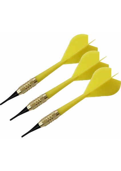 3 Adet 9g Sarı Stil Cavalier Profesyonel Dart 9gg Yumuşak Dart Elektronik Yumuşak Uçlu Dardos Profesyonel Dart Tahtası Oyunu Için (Yurt Dışından)