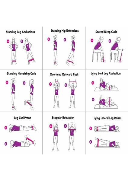 Mavi Stil Direnç Bantları Lastik Bant Egzersiz Fitness Salonu Ekipmanları Kauçuk Halkalar Lateks Yoga Spor Salonu Güç Eğitimi Atletik Lastik Bantlar (Yurt Dışından) fiyatları
