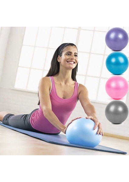 Mor Tarzı Spor Pvc Yoga Topu 25CM Pilates Fitness Salonu Denge Fitball Egzersiz Patlamaya Dayanıklı Kapalı Alan Eğitmen Crossfit Pilates Topu (Yurt Dışından) fiyatları