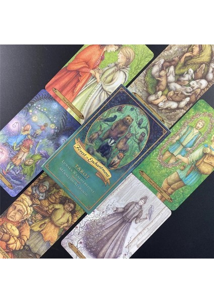 TS90 Stili Kozmik Dansçı Oracle Kartları Eğlence Partisi Masa Oyunu Yüksek Li Falcılık Kehanet Tarot Güverte Rehberi ile (Yurt Dışından) fırsatları