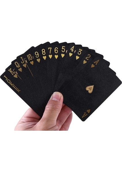 Işın Stili Renk Siyah Altın Oyun Kartı Oyun Kartı Grubu Su Geçirmez Poker Takımı Magic Dmagic Paketi Masa Oyunu Hediye Koleksiyonu (Yurt Dışından) modelleri