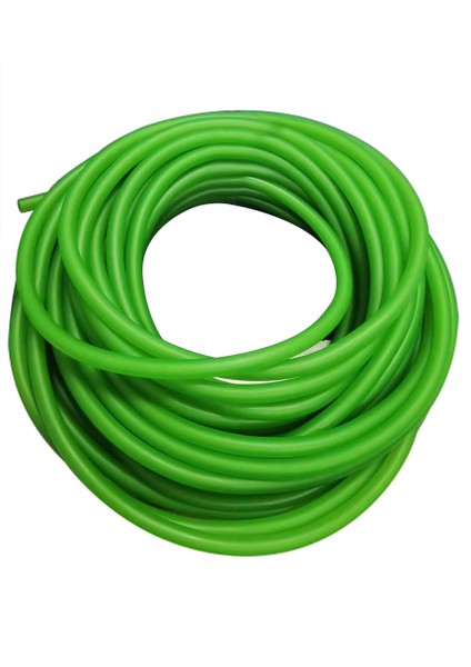 Floresan Yeşil Stil 2.5 Milyon Outd Renkli Kauçuk Tüp 5mm * 2.m Avcılık Sling Shot Slings Için Yedek Bant Streç Elastik Tüp Çok Renkli E (Yurt Dışından)