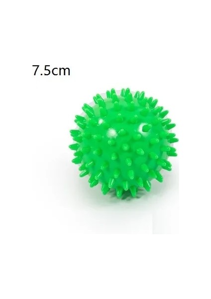 Yeşil Stil Pvc Nokta Masaj Topu Fitness Ekipmanları Için Çok Fonksiyonlu Masaj Fasya Topu Fitball El Ayak Sırt Masajı Egzersiz Topu 7.5 (Yurt Dışından)