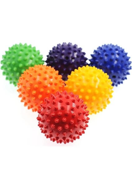 Yeşil Stil Pvc Nokta Masaj Topu Fitness Ekipmanları Için Çok Fonksiyonlu Masaj Fasya Topu Fitball El Ayak Sırt Masajı Egzersiz Topu 7.5 (Yurt Dışından)