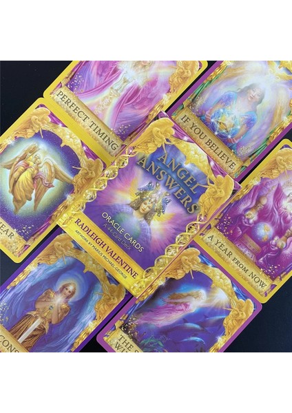 TS78 Stili Oracle Deck Ingilizce Açıklama Kehanet Kader Yeni Başlayanlar Için Oracle Tarot Kartı Yetişkinler Için Tarot Güverte Tahta Oyunu (Yurt Dışından)