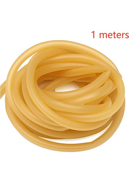 1 Metre Tarzı Id2.0xod4.0mm Metre Doğa Lateks Lastik Bantlar, Sapan, Yüksek Esnek Elastikli Lastik Boru, Idxod1.6****4.5mm (Yurt Dışından)