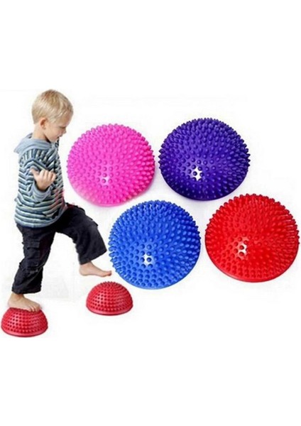 Turuncu Tarzı Yoga Topu Sabitleyici Denge Antrenörü Yarım Küre Basamak Taşları Masaj Topu Yarım Top Duyu Bütünleme Topu (Yurt Dışından) fiyatları