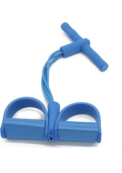 Mavi Stil 4 Tüp Fitness Elastik Çekme Halatı Ayak Pedalı Vücut Ince Yoga Direnç Bantları Egzersiz Lateks Bantları Spor Egzersiz Fitness Ekipmanları (Yurt Dışından)