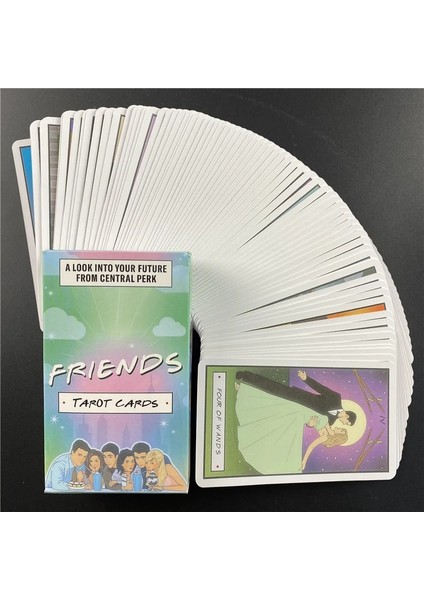 78 Adet TT193 Tarzı Klasik Binici Güverte Kehanet Kart Oyunu Masa Oyunu Işığının Yapısına Dayalı Arkadaşlar Tarot Kartları (Yurt Dışından) indirimleri